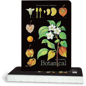 Скицник Drasca Botanical - Goldenberry, 100 g, 80 листа