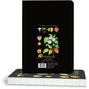 Скицник Drasca Botanical - Goldenberry, 100 g, 80 листа