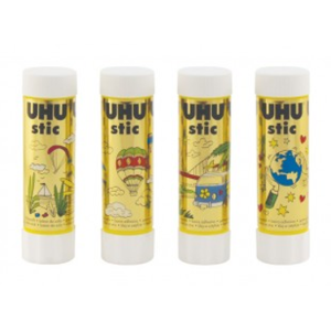 Сухо лепило UHU Stic Gold, 8.2 гр., асортимент