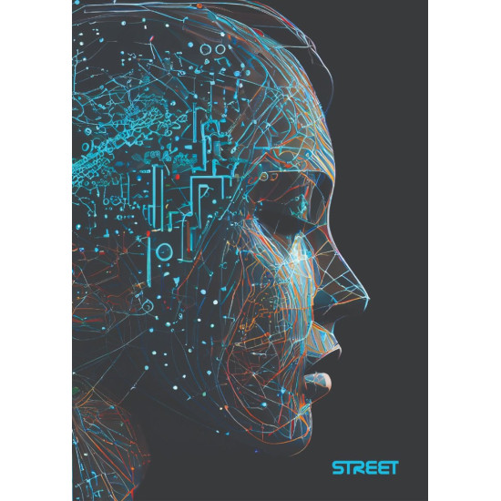 Тетрадка Street AI А4, 60 листа с широки редове, асортимент Тетрадка Street AI А4, 60 листа с широки редове, асортимент