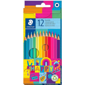Цветни моливи Staedtler Happy 146 - 12 цвята