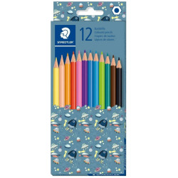 Цветни моливи Staedtler Pattern 175 - 12 цвята, асортимент Цветни моливи Staedtler Pattern 175 - 12 цвята, асортимент