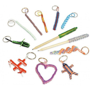 Творчески комплект Buki France - Направи си сам плетен ключодържател