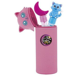 Творчески комплект Lisciani Giochi - Направи си сам химикалки в калъфче на коте, асортимент