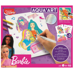 Творчески комплект Maped Creativ - Рисувай с акварел, Barbie Творчески комплект Maped Creativ - Рисувай с акварел, Barbie