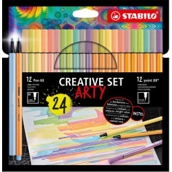 Творчески комплект Stabilo Arty - 24 части Творчески комплект Stabilo Arty - 24 части