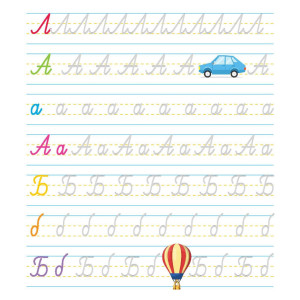 Уча се да пиша ръкописно