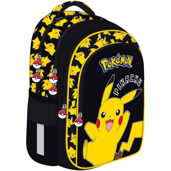 Ученическа раница St. Majewski Pokemon - С 4 отделения Ученическа раница St. Majewski Pokemon - С 4 отделения