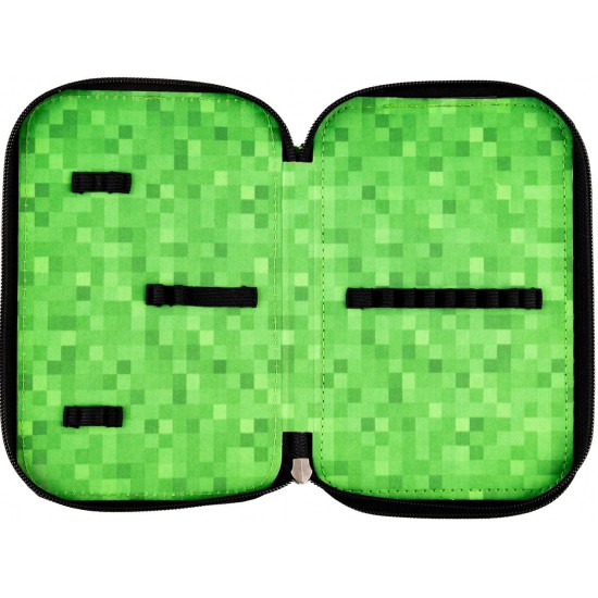 Ученически несесер Astra Minecraft - С 2 ципа