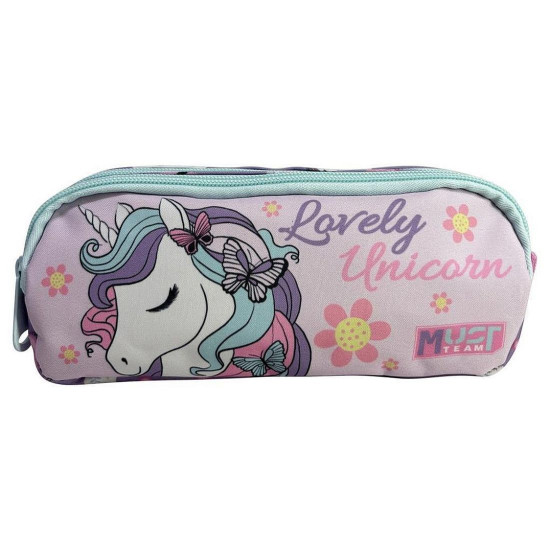 Ученически несесер Must - Lovely Unicorn, 2 ципа Ученически несесер Must - Lovely Unicorn, 2 ципа