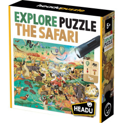 Забавна игра Headu - Играй и опознай, Сафари Забавна игра Headu - Играй и опознай, Сафари