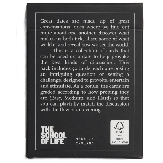Забавни карти за срещи The School of Life - Dating Cards |