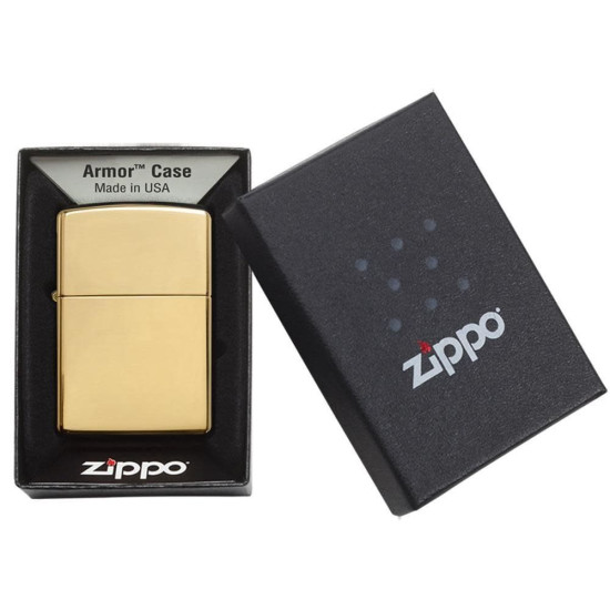 Запалка Zippo - Armor High Polished Brass