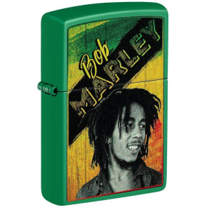 Запалка Zippo - Bob Marley, зелена