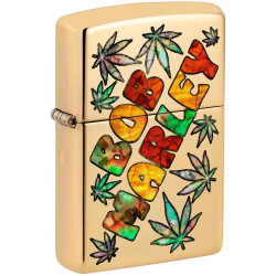 Запалка Zippo - Bob Marley, златиста