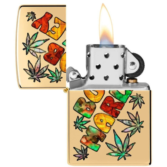 Запалка Zippo - Bob Marley, златиста