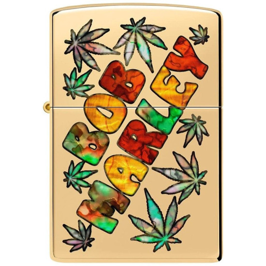 Запалка Zippo - Bob Marley, златиста