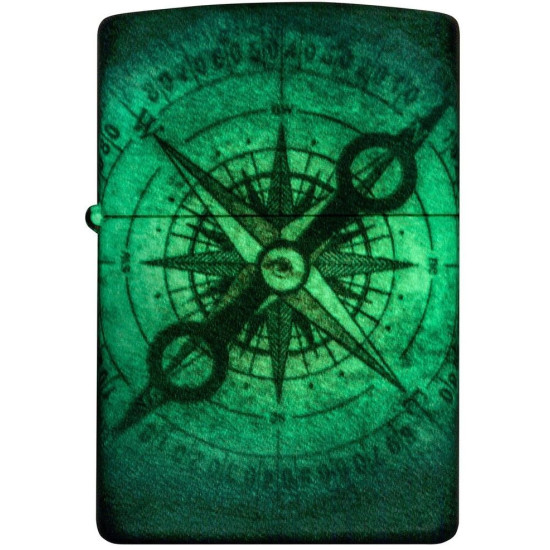 Запалка Zippo - Compass Ghost Design