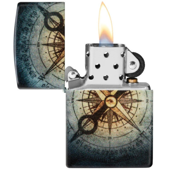 Запалка Zippo - Compass Ghost Design