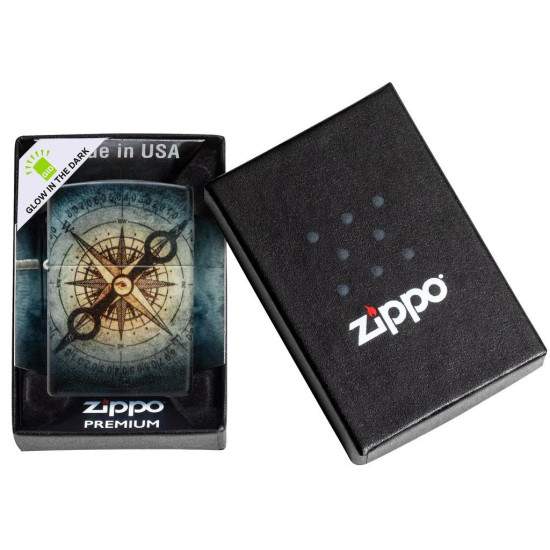 Запалка Zippo - Compass Ghost Design