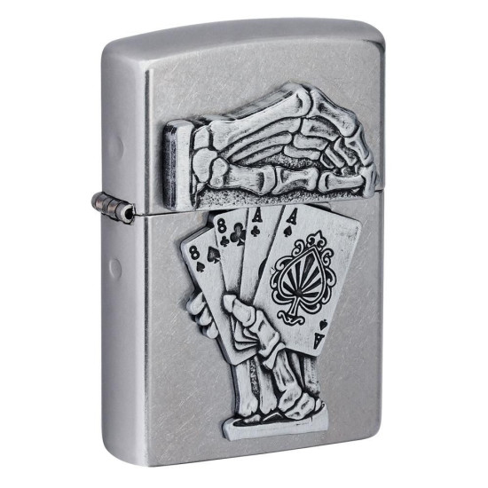 Запалка Zippo - Dead Man's Hand Emblem Design