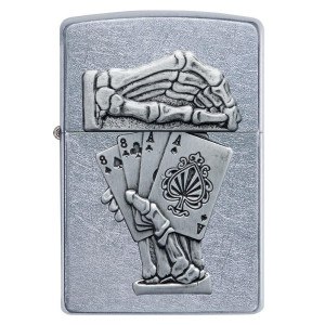 Запалка Zippo - Dead Man's Hand Emblem Design