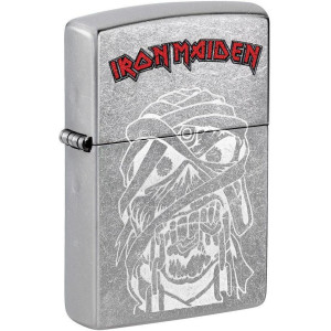 Запалка Zippo - Iron Maiden, Eddie Street Chrome