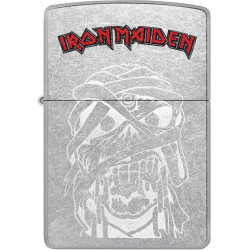 Запалка Zippo - Iron Maiden, Eddie Street Chrome