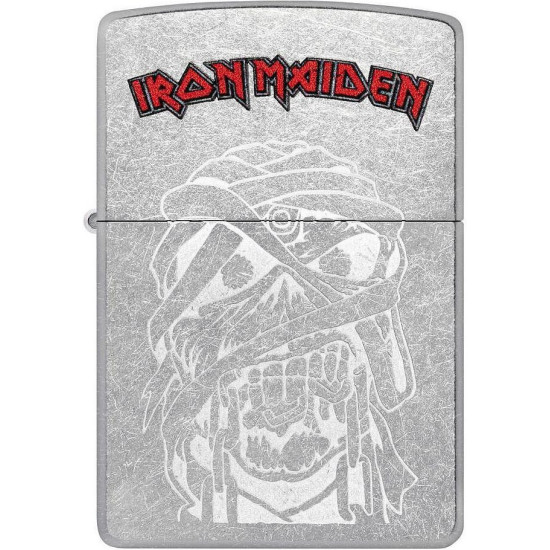 Запалка Zippo - Iron Maiden, Eddie Street Chrome Запалка Zippo - Iron Maiden, Eddie Street Chrome