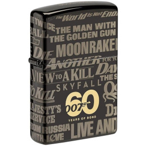 Запалка Zippo - James Bond 007, 60th Anniversary Collectible