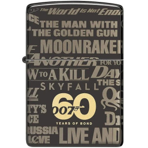 Запалка Zippo - James Bond 007, 60th Anniversary Collectible