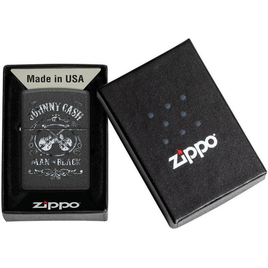 Запалка Zippo - Johnny Cash, The Man in Black
