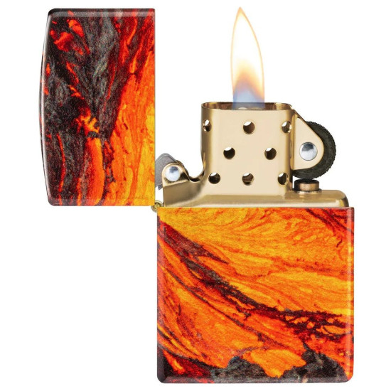 Запалка Zippo - Lava Flow Design