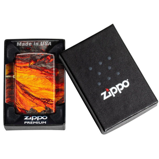 Запалка Zippo - Lava Flow Design