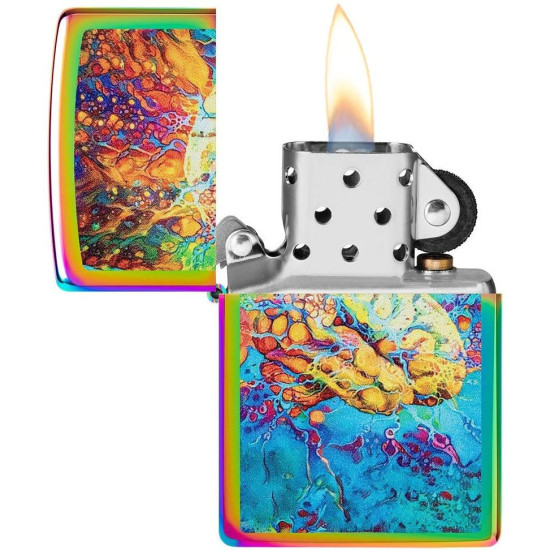Запалка Zippo - Psychedelic Brain Design