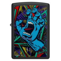 Запалка Zippo - Santa Cruz Black Light