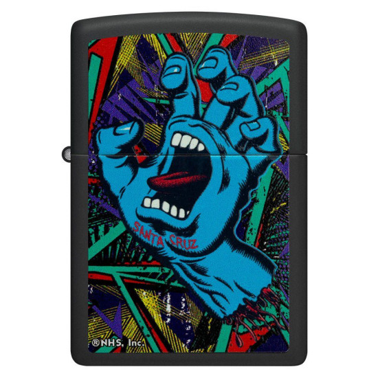 Запалка Zippo - Santa Cruz Black Light
