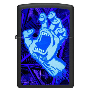 Запалка Zippo - Santa Cruz Black Light