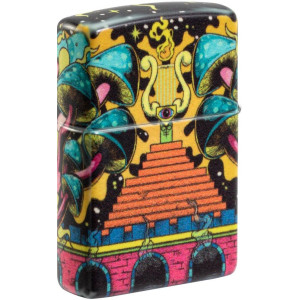 Запалка Zippo - Skull Design, Glow in the Dark
