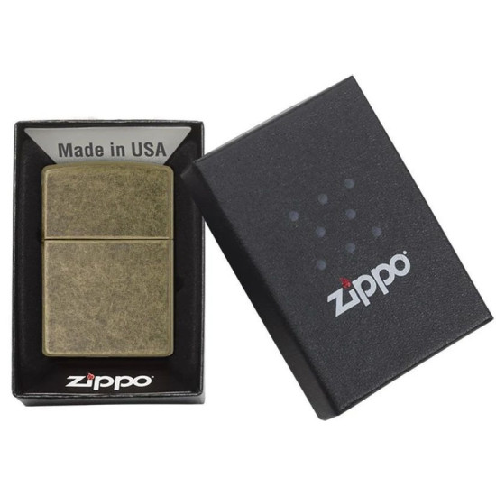 Запалка Zippo Classic - Antique Brass Запалка Zippo Classic - Antique Brass