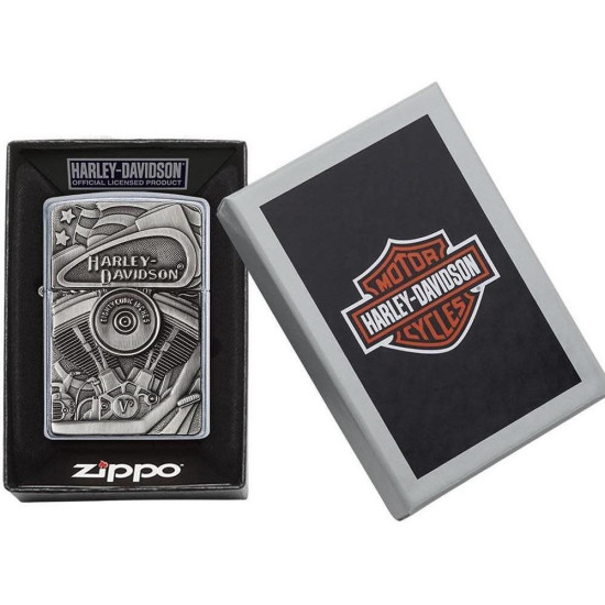 Запалка Zippo Harley-Davidson - Motor Flag