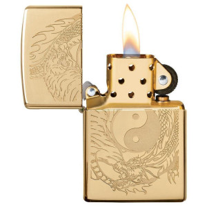 Запалка Zippo Tiger and Dragon Design