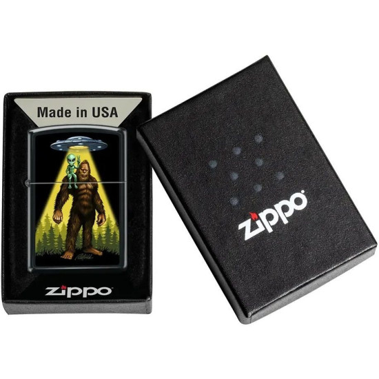 Запалка Zippo Rick Rietveld - Bigfoot and Alien Запалка Zippo Rick Rietveld - Bigfoot and Alien