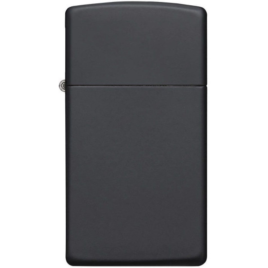 Запалка Zippo Slim - Black Matte