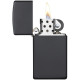 Запалка Zippo Slim - Black Matte