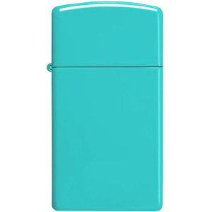 Запалка Zippo Slim - Flat Turquoise