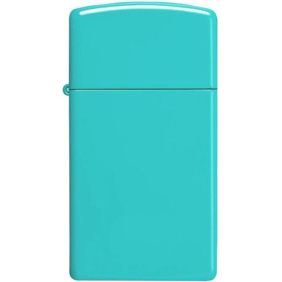 Запалка Zippo Slim - Flat Turquoise