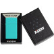 Запалка Zippo Slim - Flat Turquoise