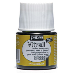 Боя за стъкло Vitrail 45 мл Green Gold 22