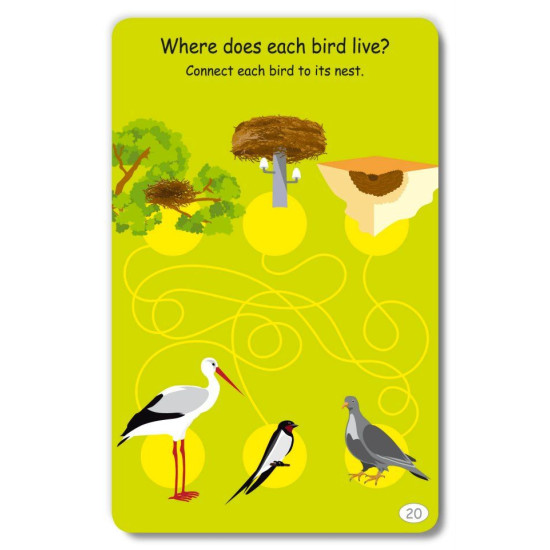 100 Puzzels About the Word and the Alphabet: Еducational Cards / 100 игри за света и буквите: Активни карти | Клевър Бук